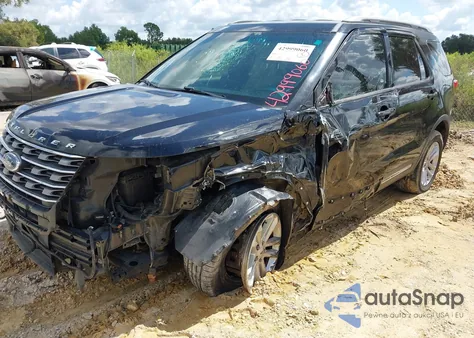 2016 Ford Explorer Xlt from USA, damaged, VIN 1FM5K7D89GGC30058